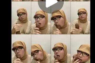 Cewek Jilbab Cantik Kacamata Jago Nyepong Bj Kontol